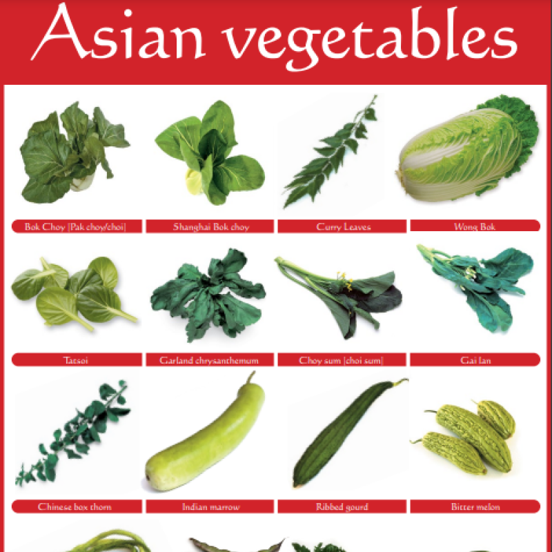 Asian vegetables